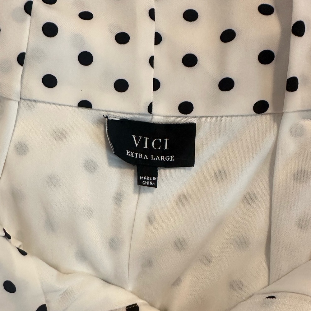 Perfection Polka Dot Paper Bag Waist Shorts - Picture 2 of 4